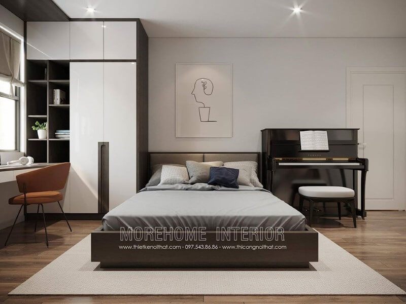 Trang trí phòng ngủ với tranh canvas đẹp độc đáo